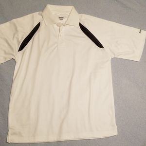 Reebok Medium White Performance Polo